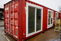 Small-Space-Living-200 Container Home